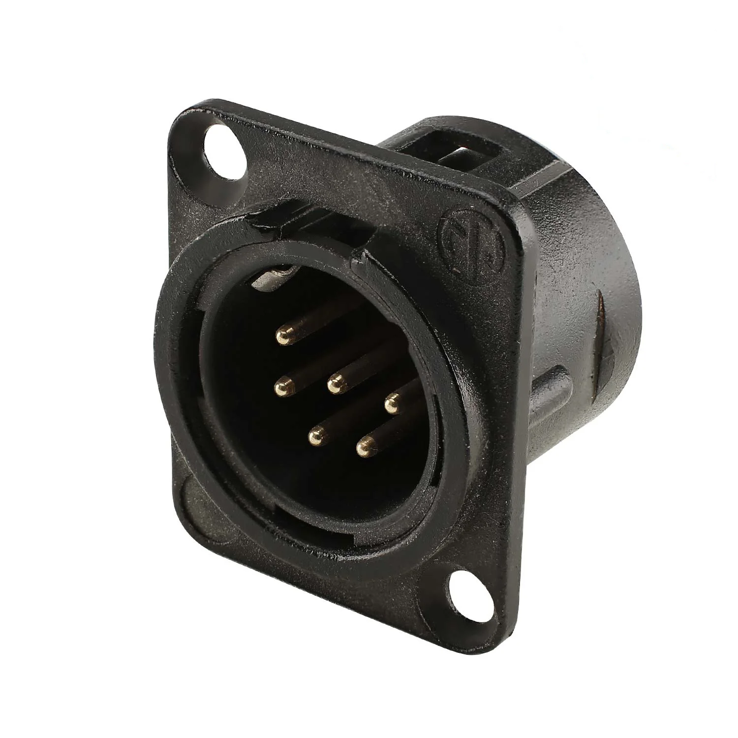NEUTRIK XLR-Einbaustecker 6polig,