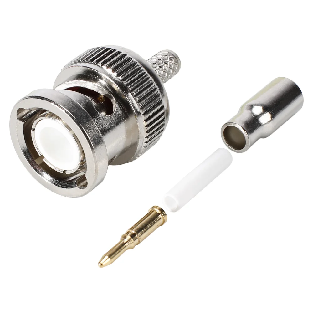 BNC-Crimpstecker, 50 Ohm