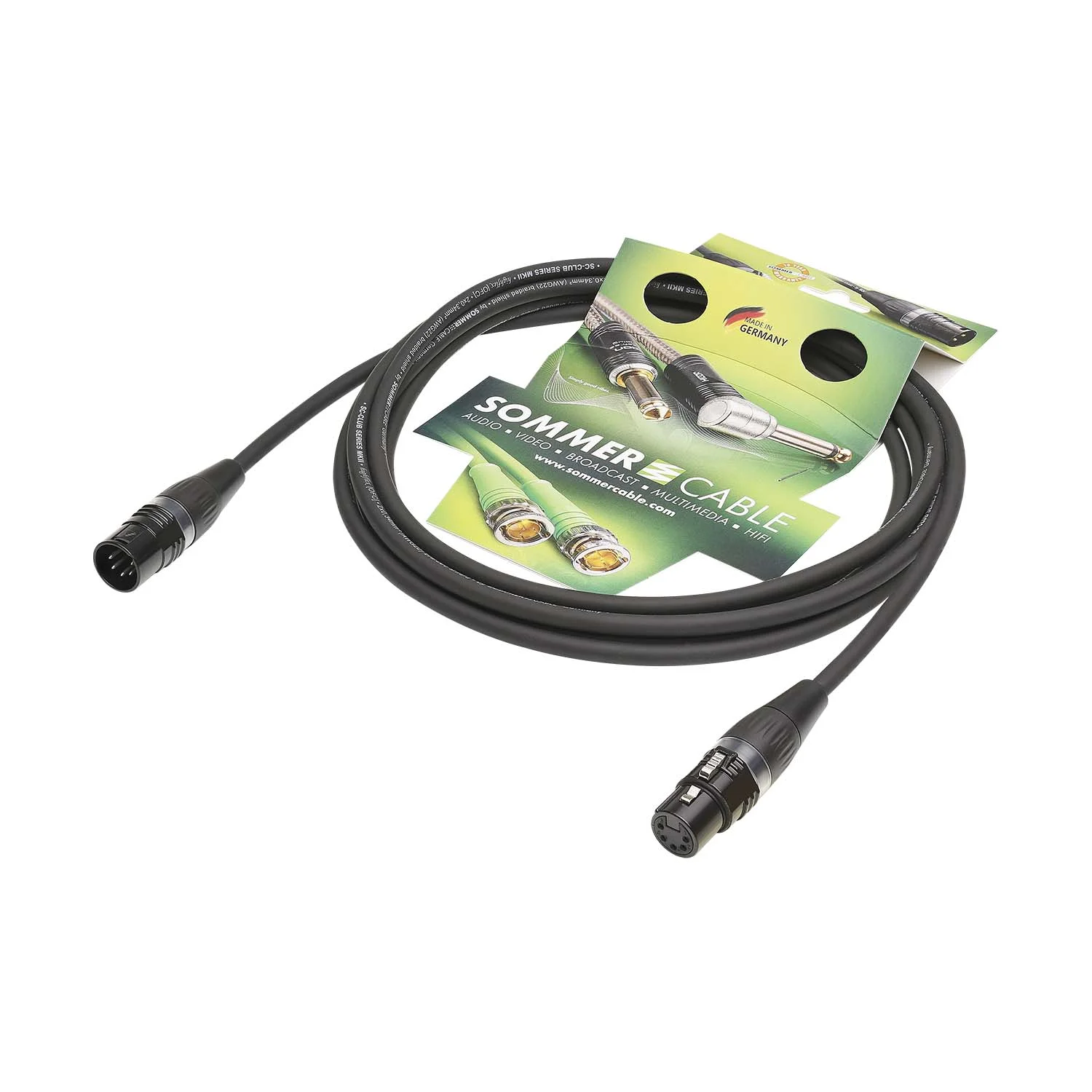 AES/EBU Binary 234, schwarz,  2,50m