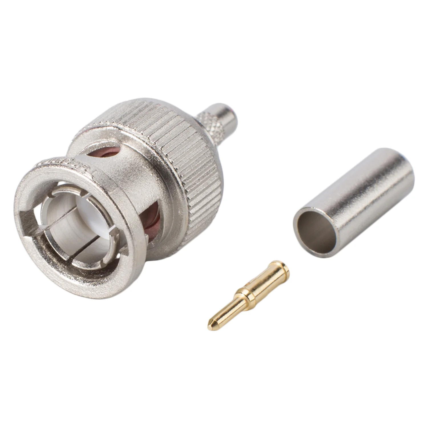 BNC-Crimpstecker 75 Ohm 0.4mm/2.5mm