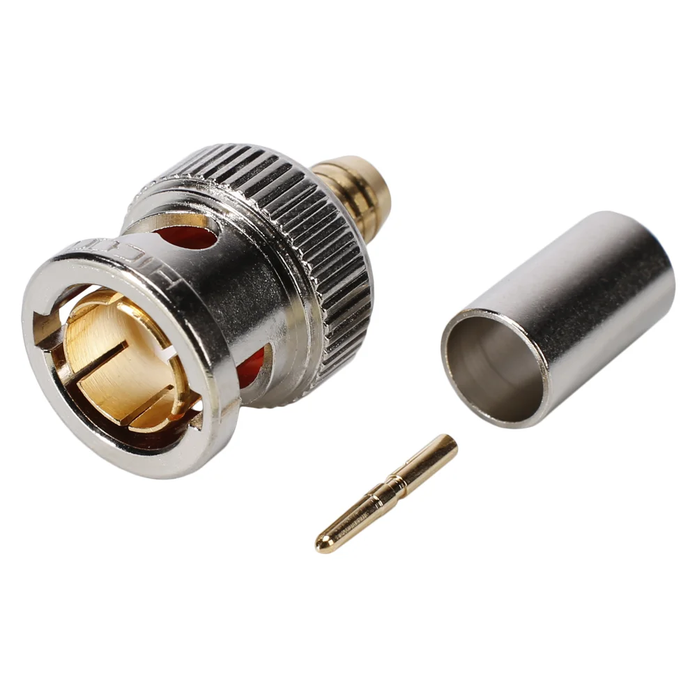 BNC-Crimpstecker 0.8/3.7mm HDTV 75 Ohm