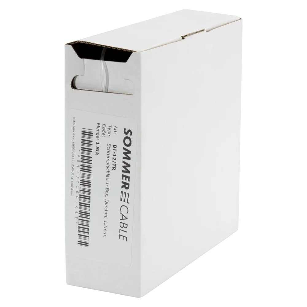 Schrumpfschlauch-Box, Durchm. 1,2mm,