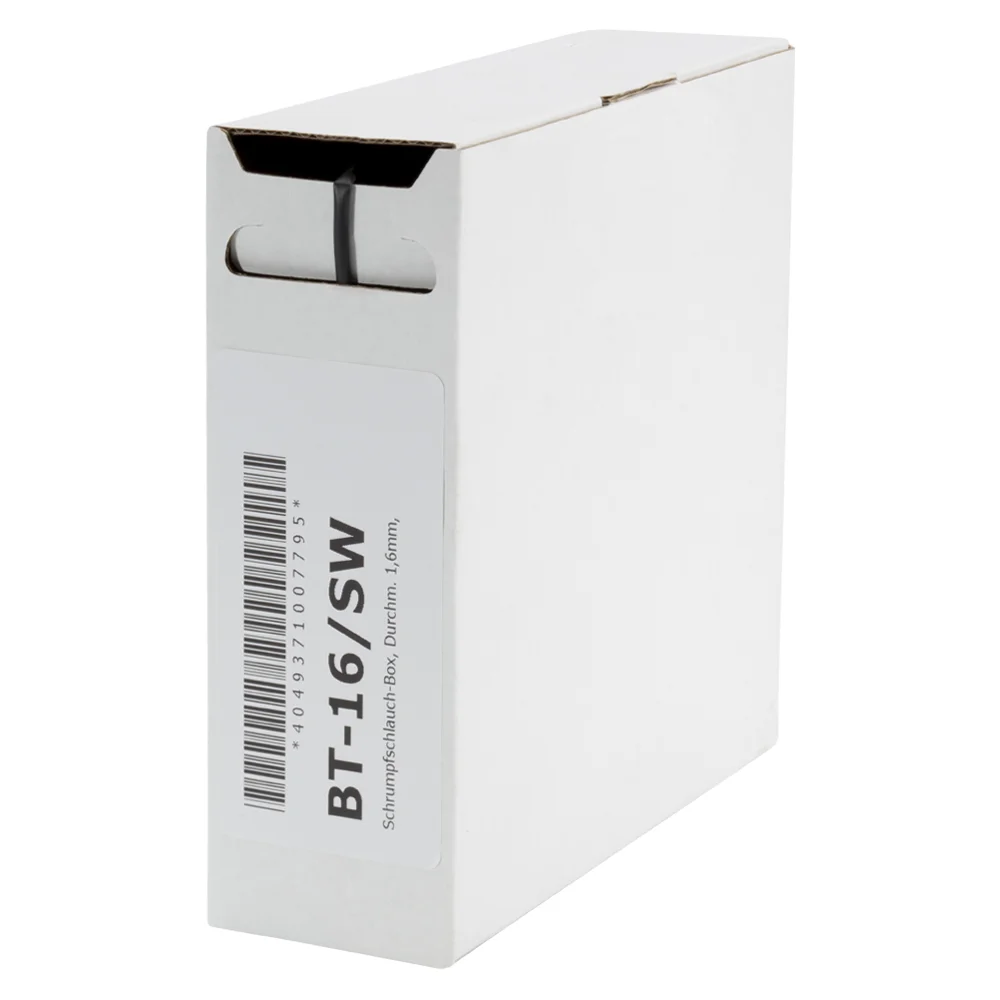 Schrumpfschlauch-Box, Durchm. 1,6mm,