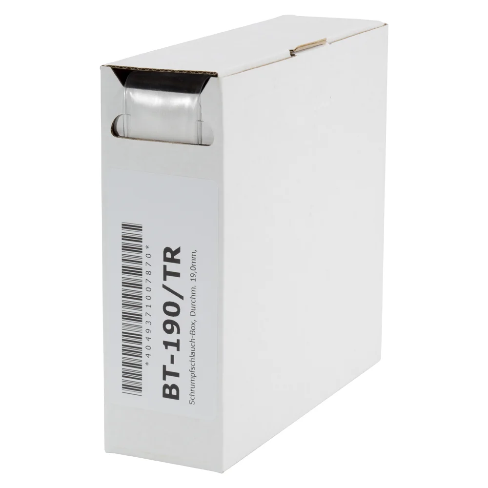 Schrumpfschlauch-Box, Durchm. 19,0mm,