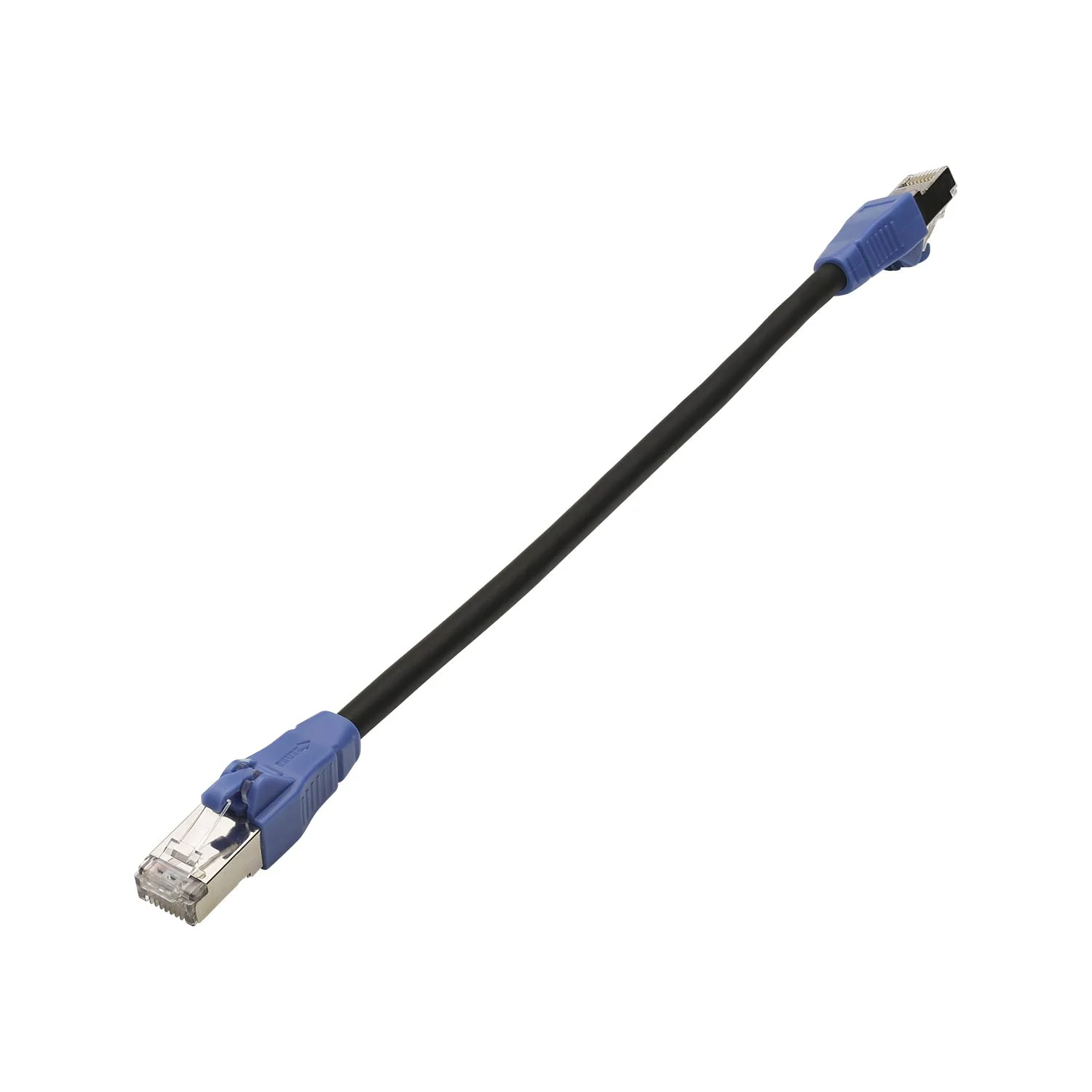 RJ45 Patchk. Cat.6a Easy Pull 1,00m sw