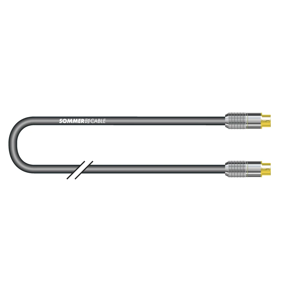 Y/C Videokabel Cinema SV, schwarz,  0,50