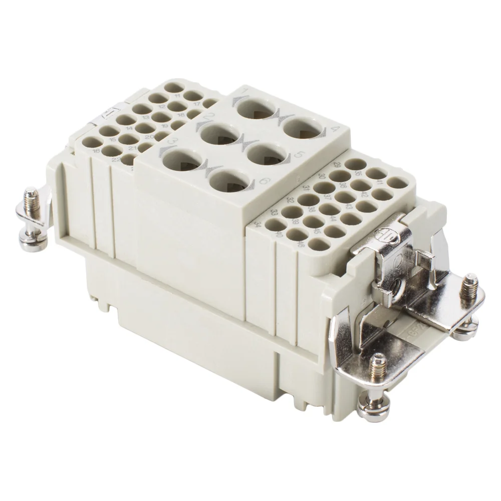 Buchseneinsatz Crimp 6x40A und 36x10A