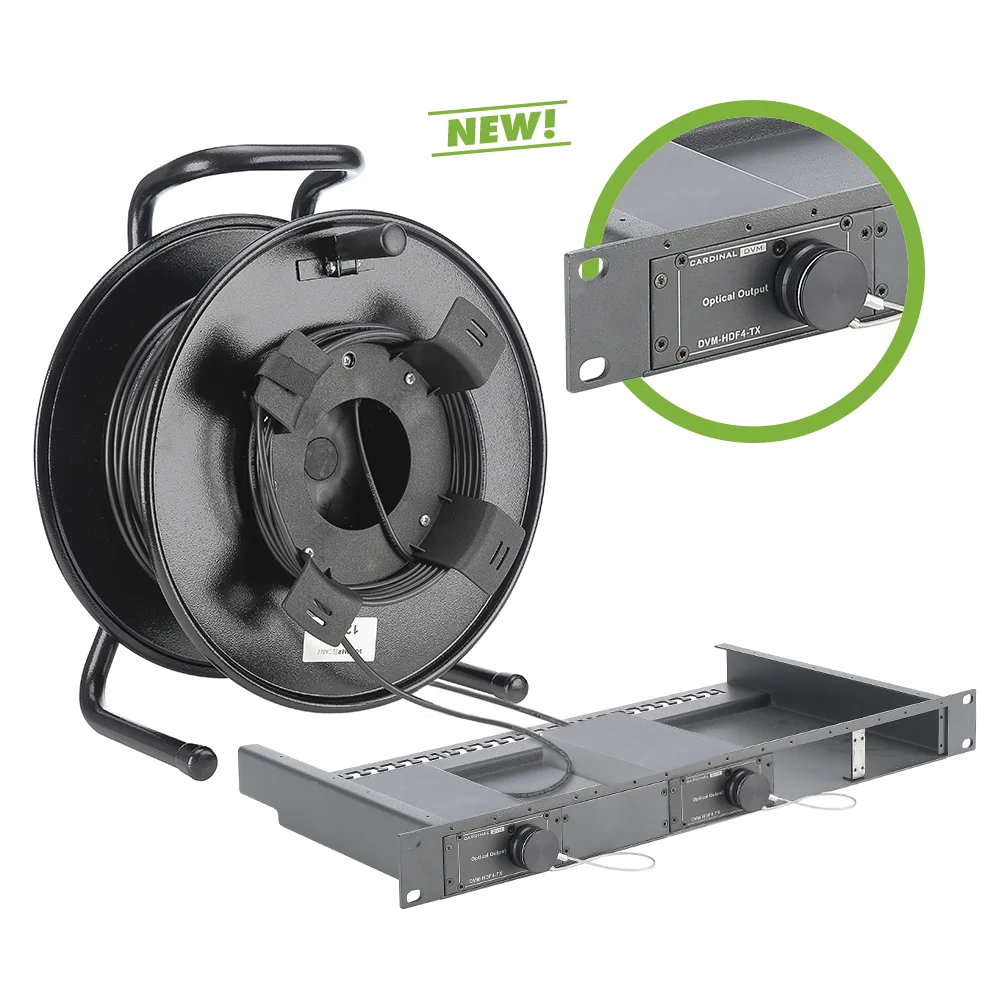 DVM-Serie HDMI over FIBER4 Kit 150m, 19"