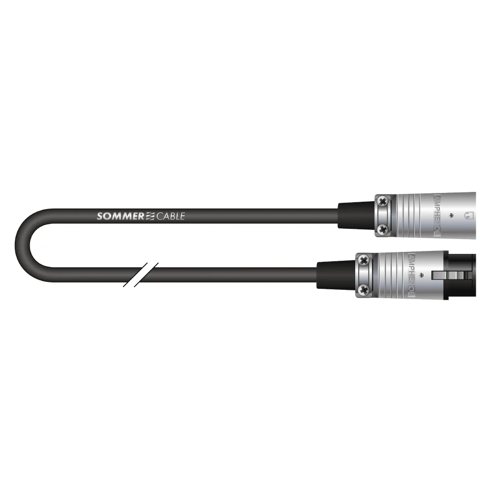 L/S Kabel Elephant, schwarz,  5,00m