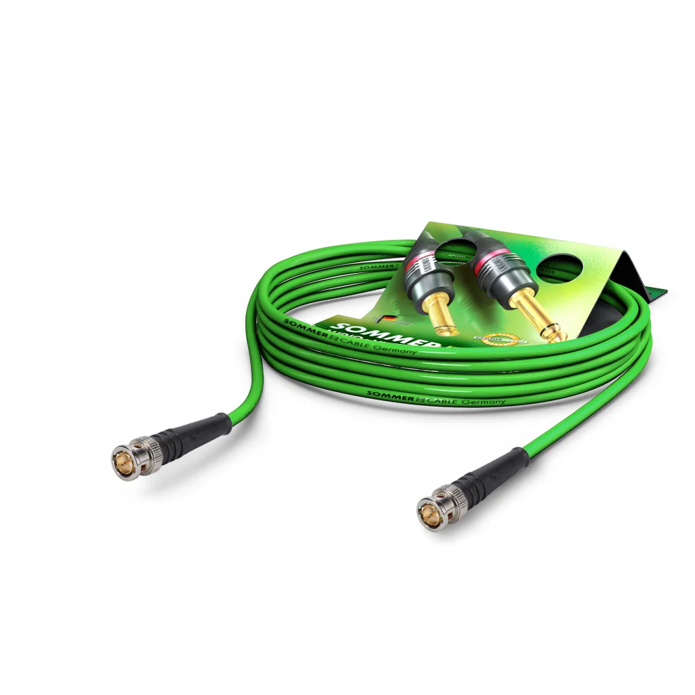 Koaxkabel Focusline L, grün,  0,50m