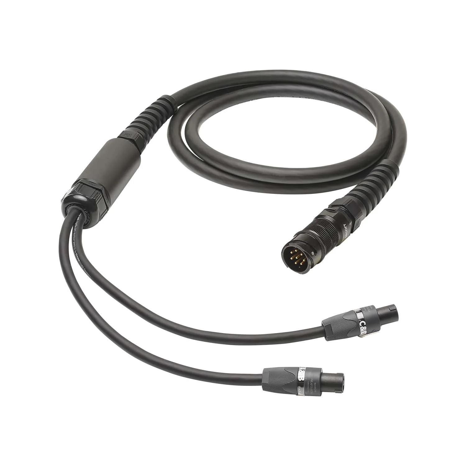 L/S Spleisskabel, schwarz, 20,00m