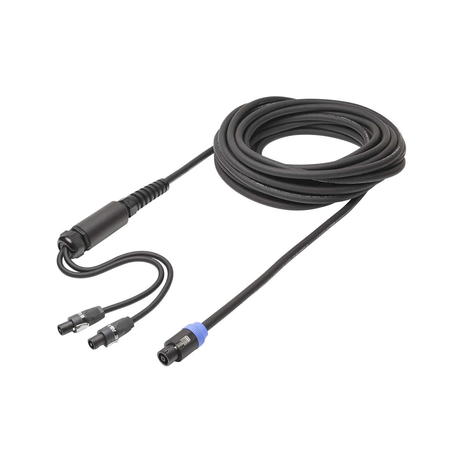 L/S Spleisskabel, schwarz,  5,00m