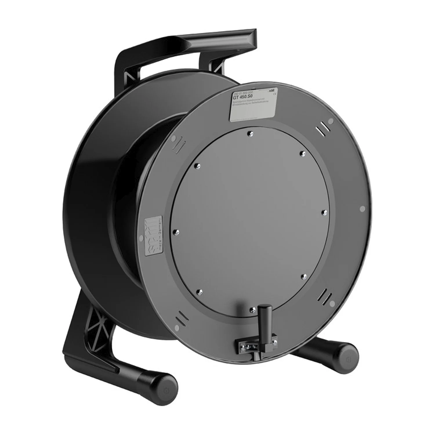 Kabeltrommel gross offen 450mm