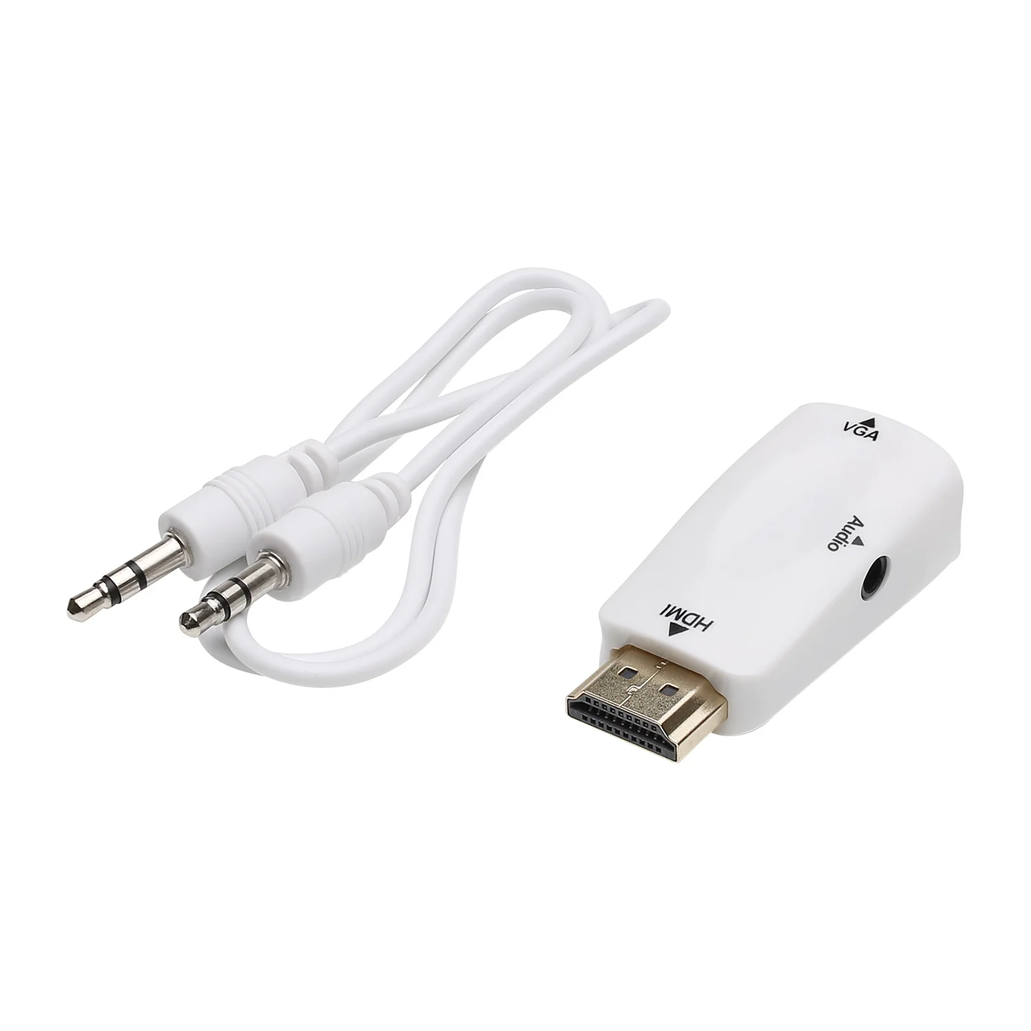 Adapter HDMI male->VGA SUB-D fem
