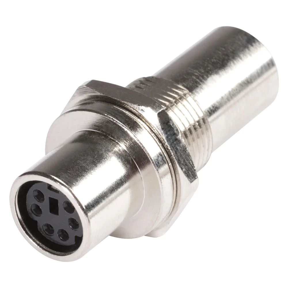 HICON Hosiden 6-pol Einbaubuchse Patch