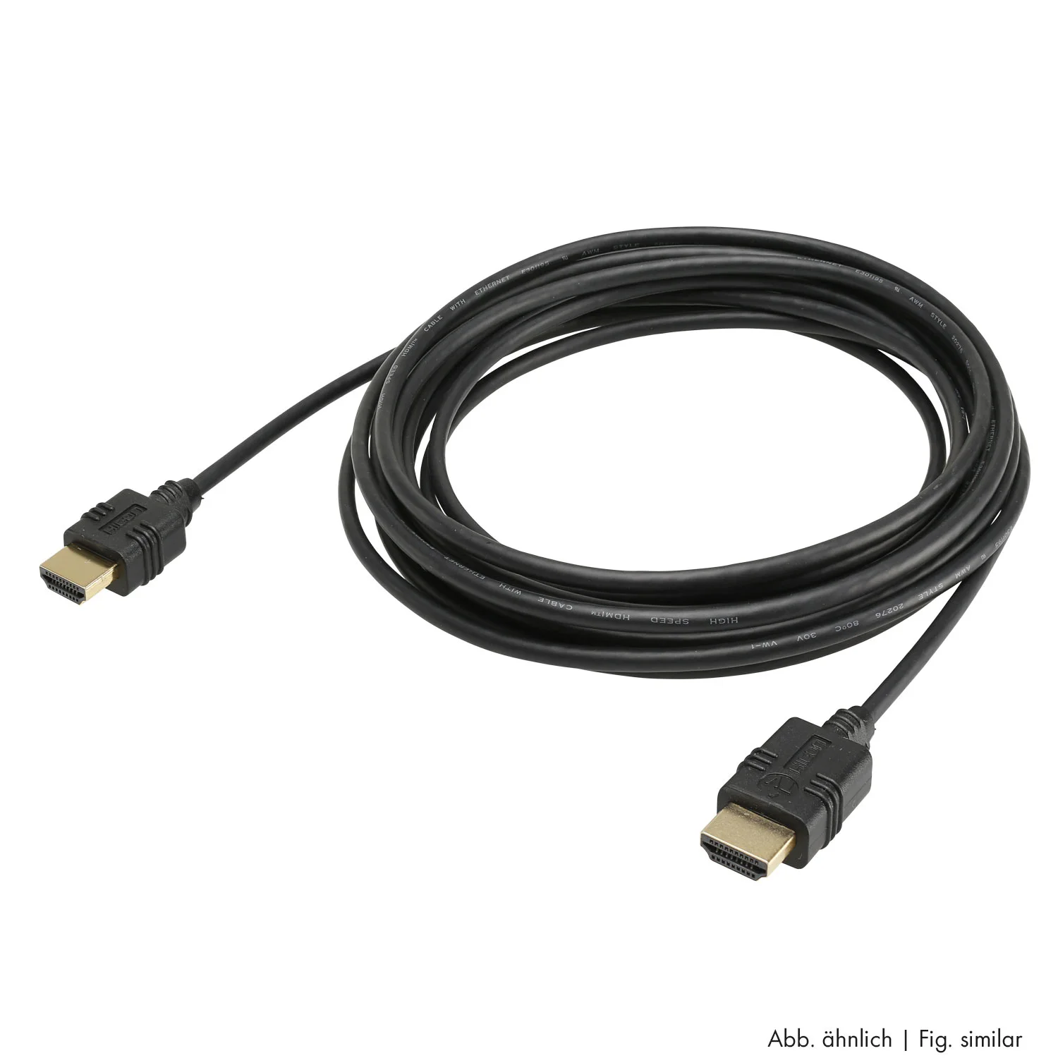 HICON HDMI Kabel, 18G UHD, 3.8mm,  3,00m