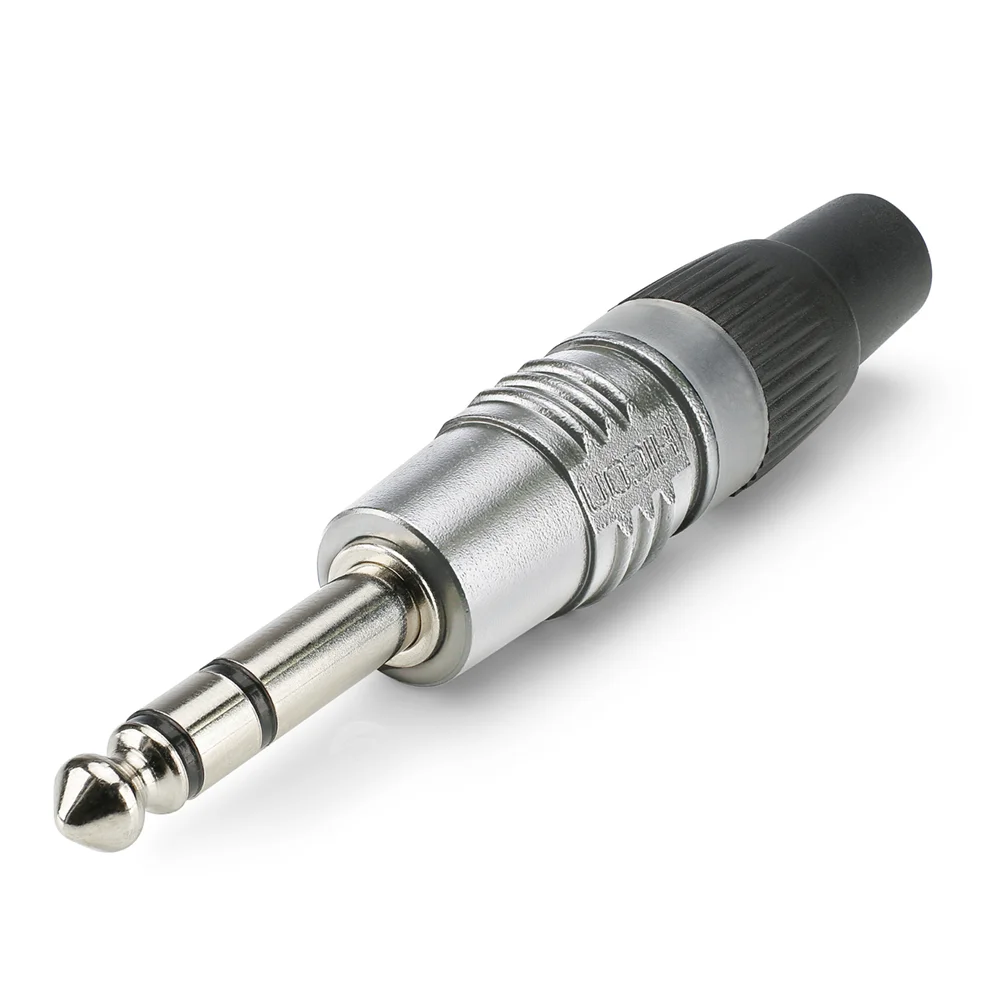 HICON Klinke 6,3mm nickel stereo