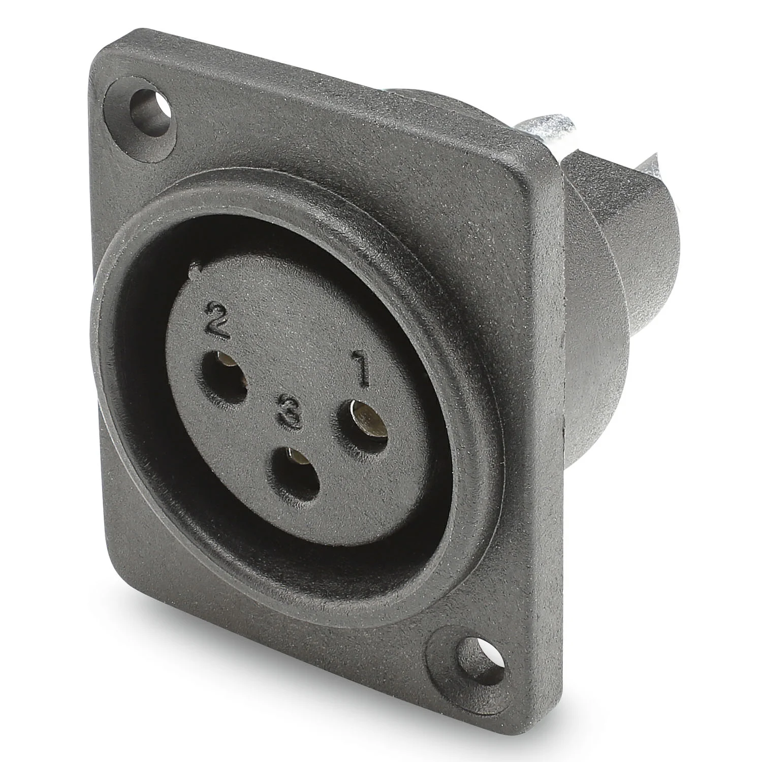 HICON-XLR Einbau MARLIN 3pol female sw