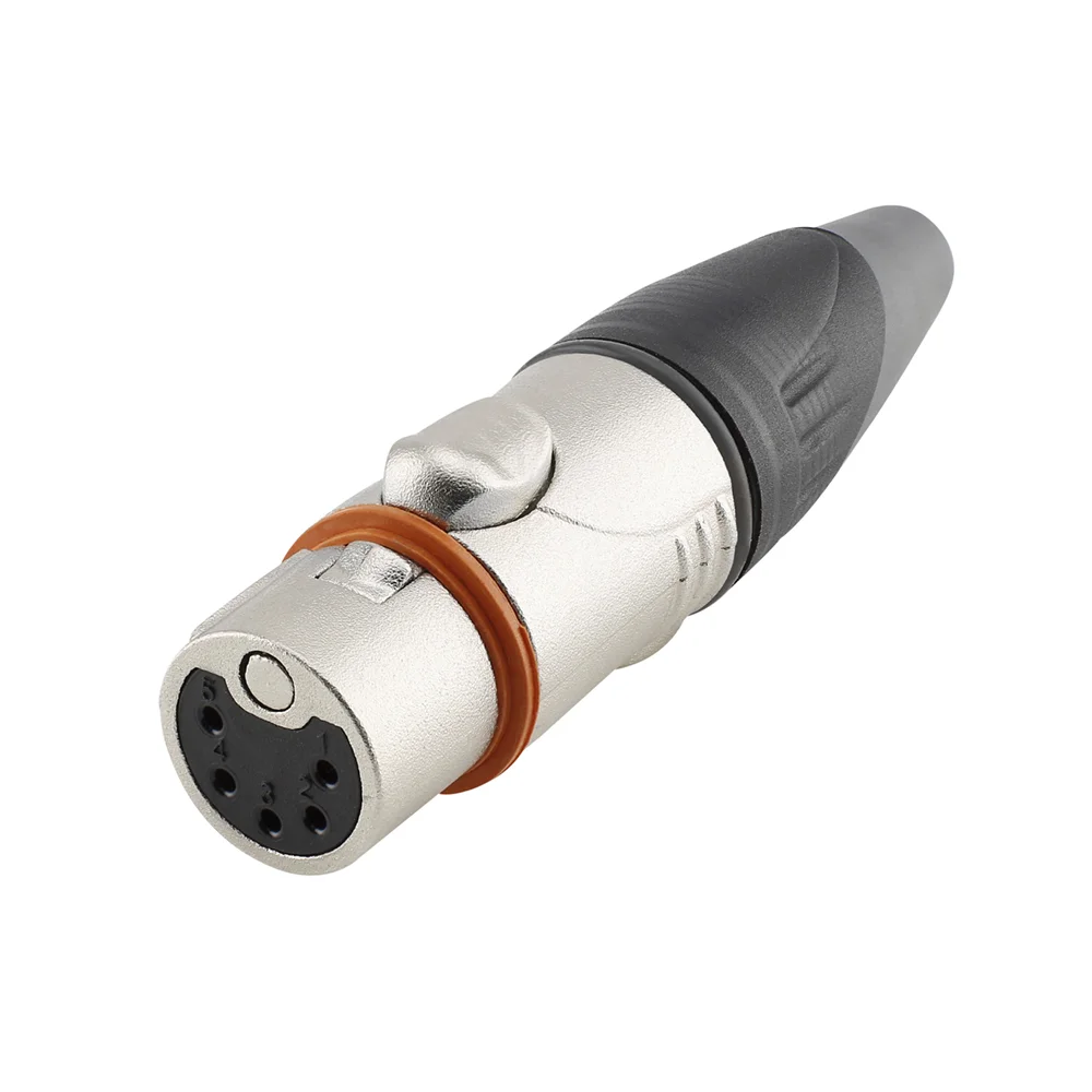 HICON-XLR MARLIN 5-pol female nickel