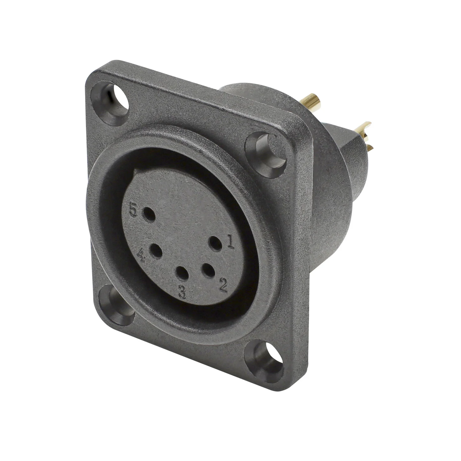 HICON-XLR Einbau MARLIN 5pol female sw