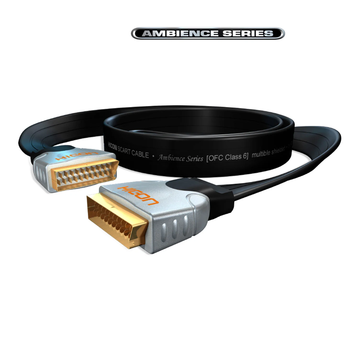 HICON Ambience SCART<>SCART flat 5,00m