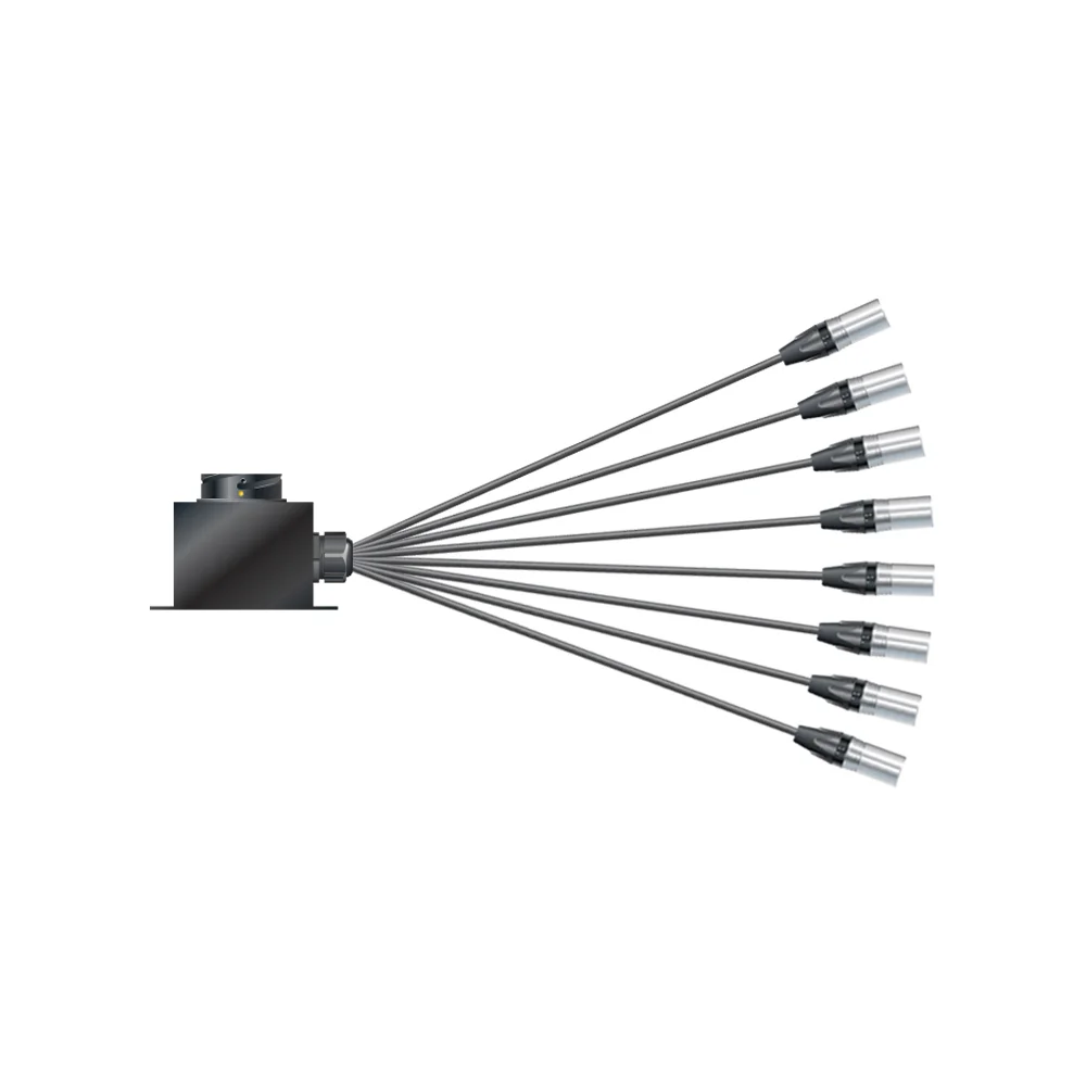 PC Isopod 2x0,22qmm,  1,20m, Spleisskabe