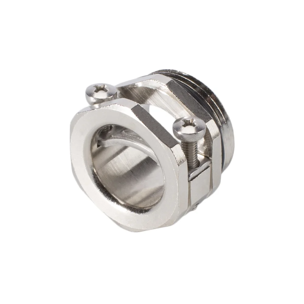 Zugentlastung PG 16 aus vernickeltem