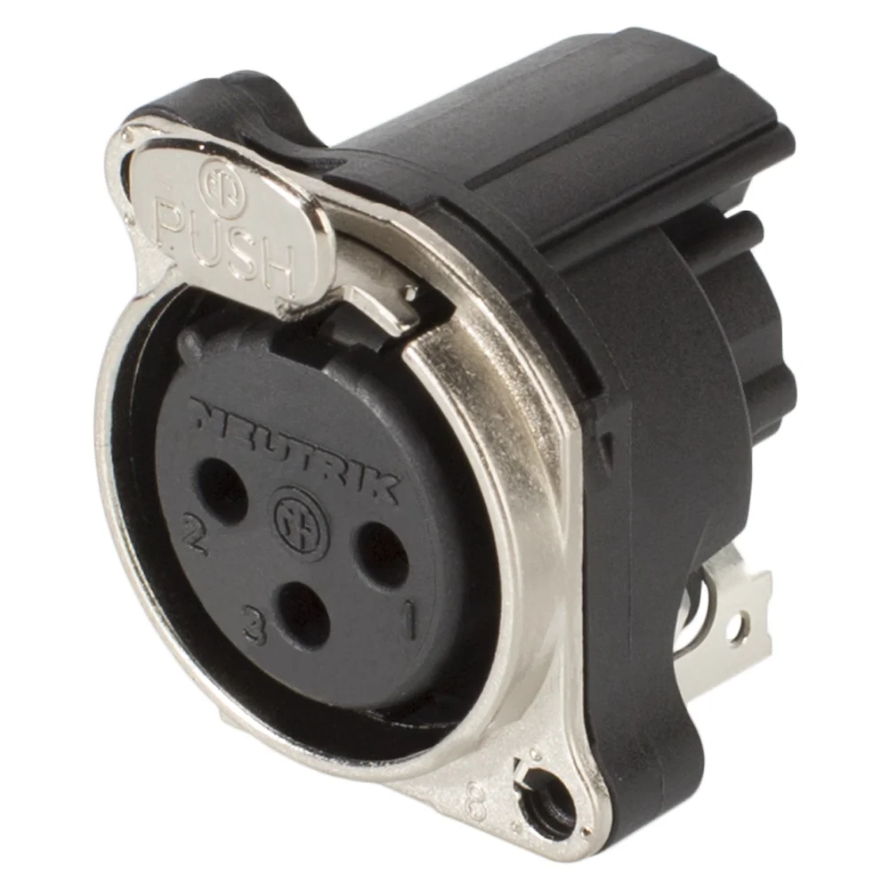 NEUTRIK XLR-Einbaubuchse B-Serie 3polig,