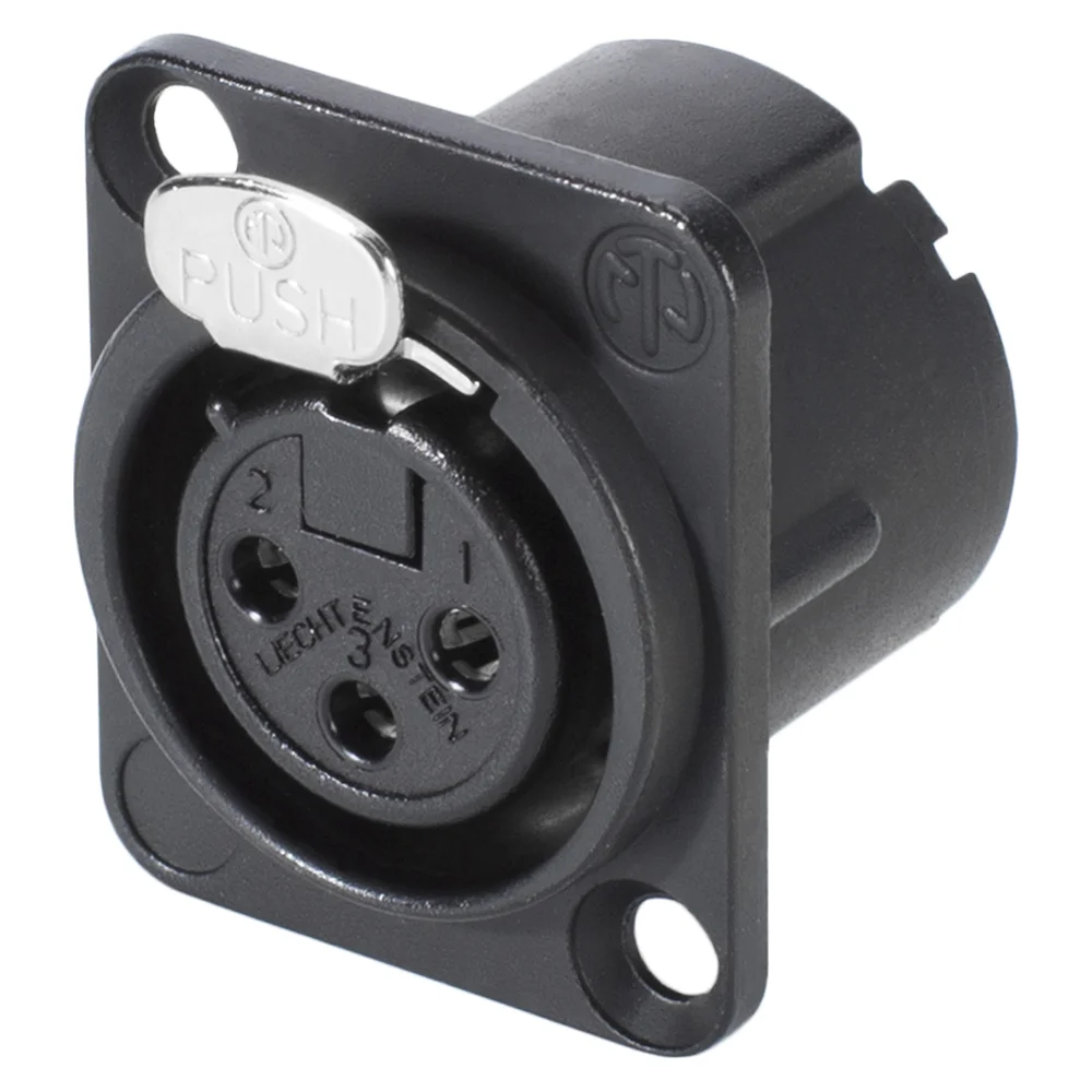 NEUTRIK XLR-Einbaubuchse 3polig,