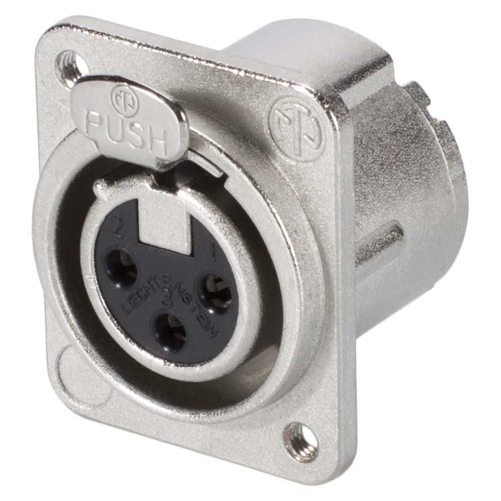 NEUTRIK XLR-Einbaubuchse 3polig,