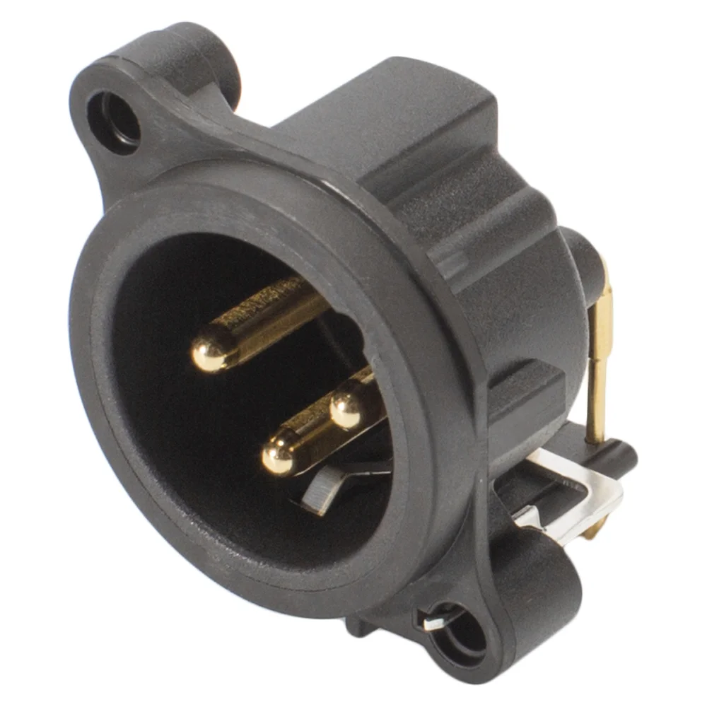 NEUTRIK XLR-Einbaustecker 3-pol A-Series