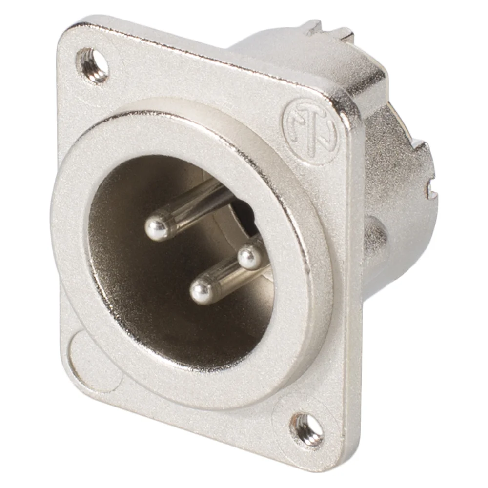 NEUTRIK XLR-Einbaustecker 3polig,