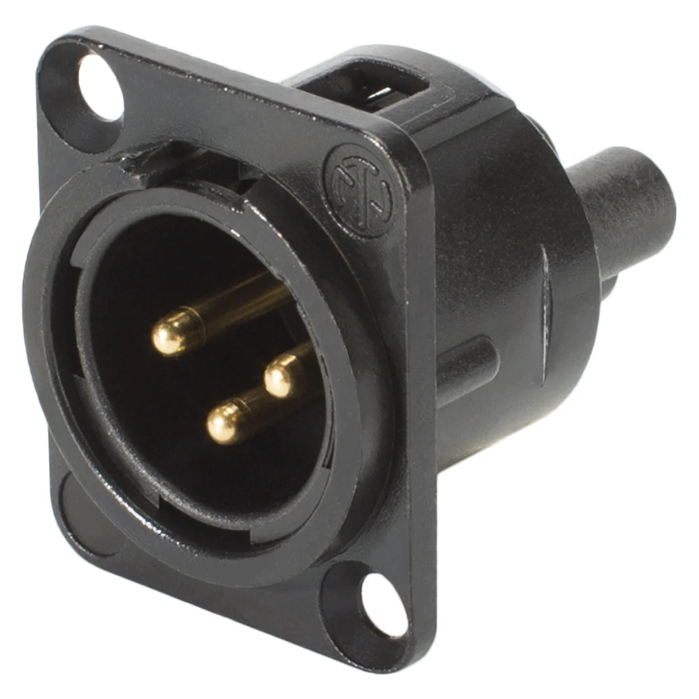 NEUTRIK XLR-Einbaustecker 3polig