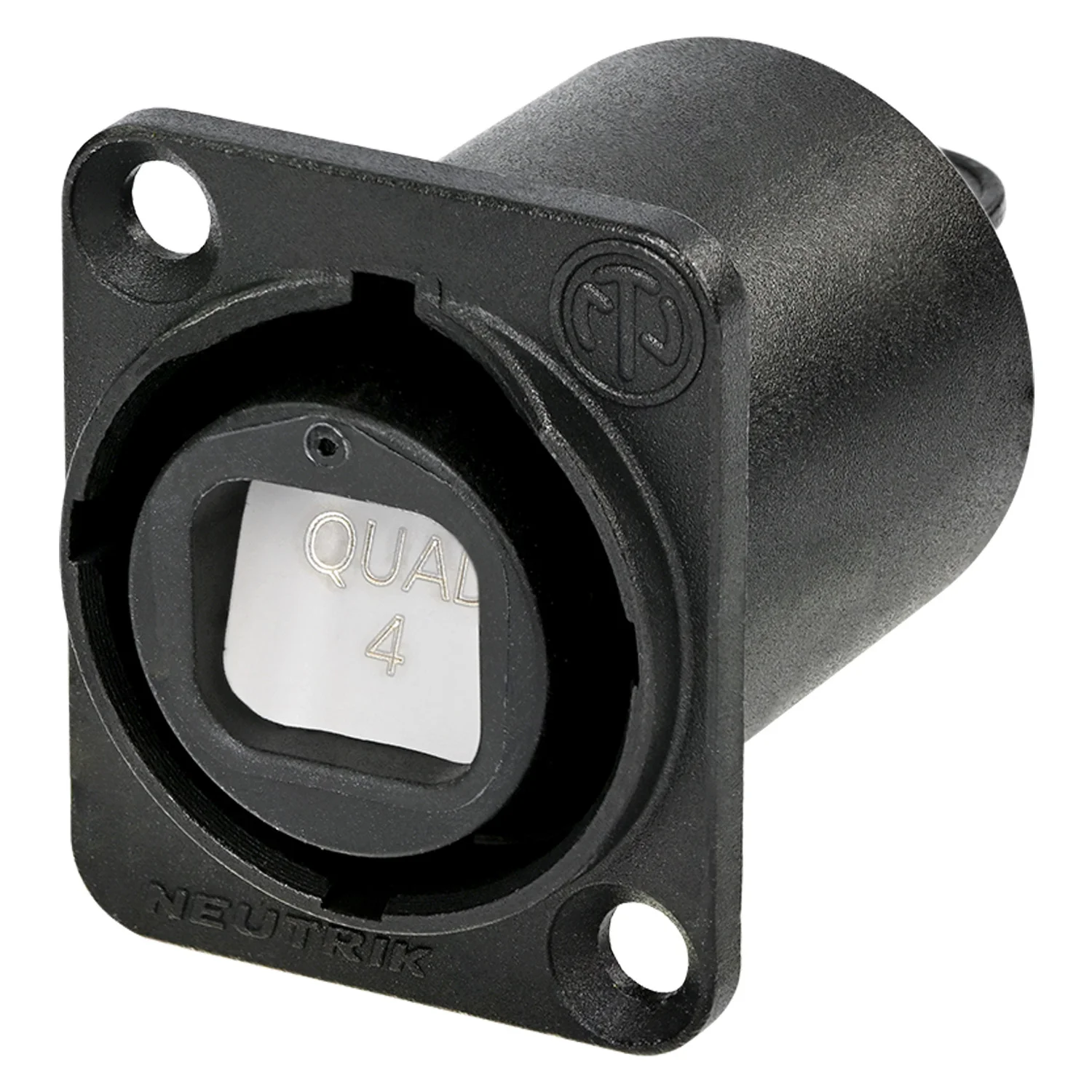 NEUTRIK OpticalCon Quad Einbaubuchse