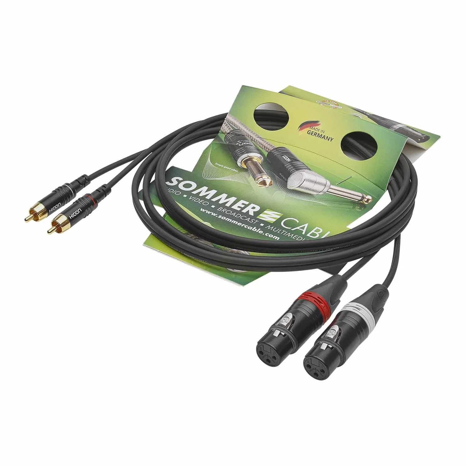 IC Onyx 2x0,25qmm, schwarz,  0,50m