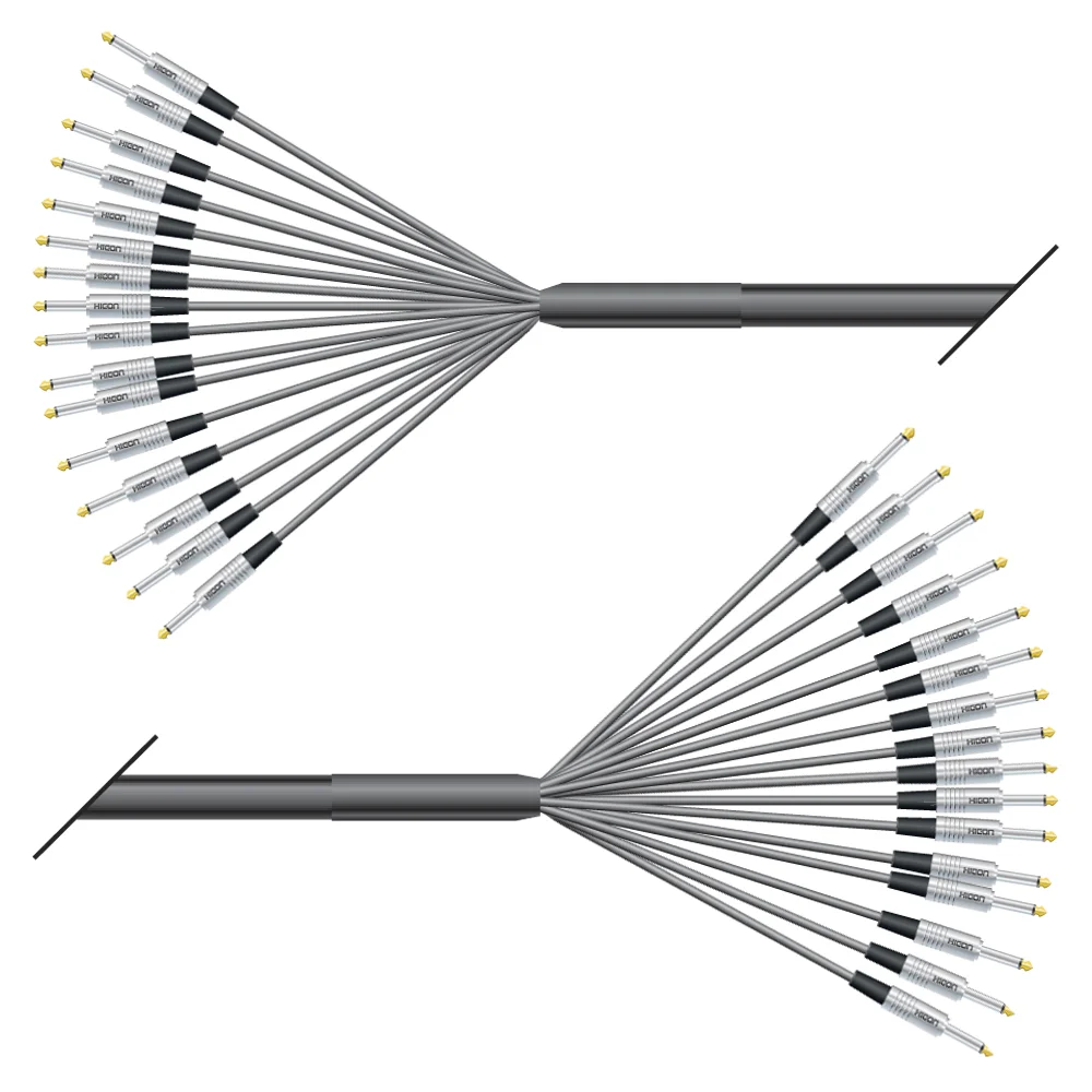 Multicorekabel Quantum, schwarz,  2,00m