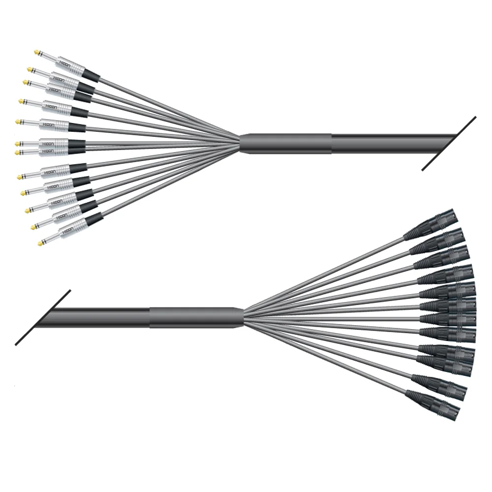 Multicorekabel Quantum, schwarz, 10,00m