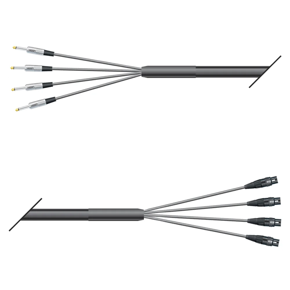 Multicorekabel Quantum, schwarz,  3,00m