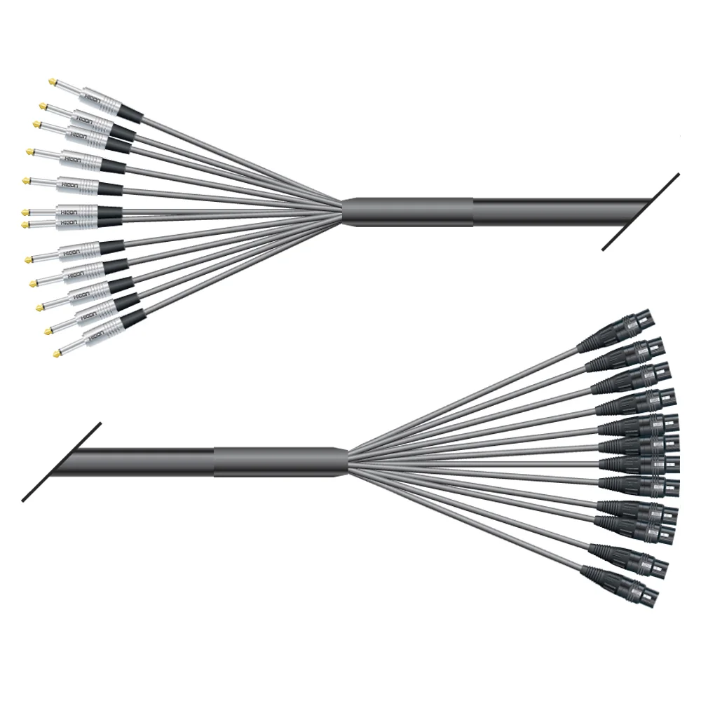 Multicorekabel Quantum, schwarz,  2,00m