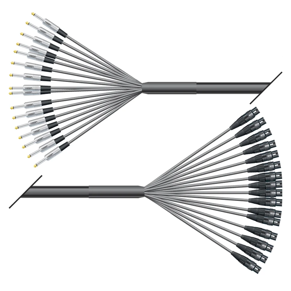 Multicorekabel Quantum, schwarz,  3,00m