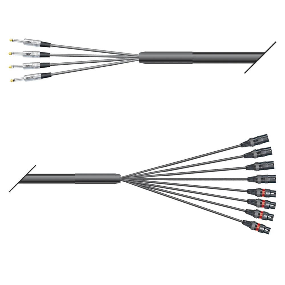 Multicorekabel Quantum, schwarz,  3,00m