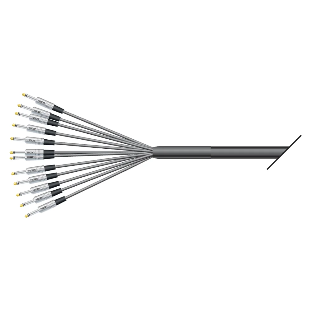 Multicorekabel Quantum, schwarz,  6,00m