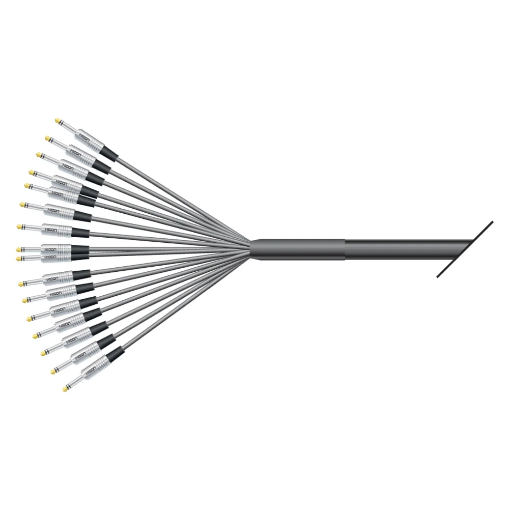 Multicorekabel Quantum, schwarz,  6,00m