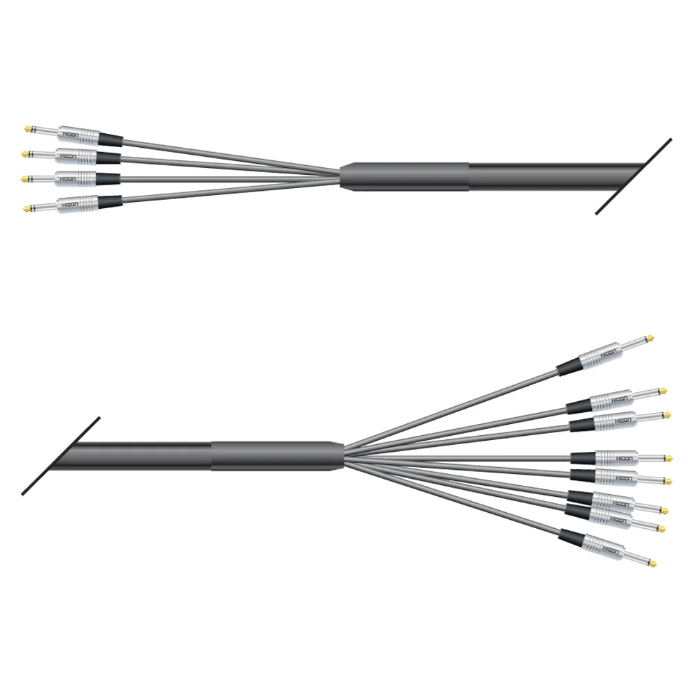 Multicorekabel Quantum, schwarz,  2,00m