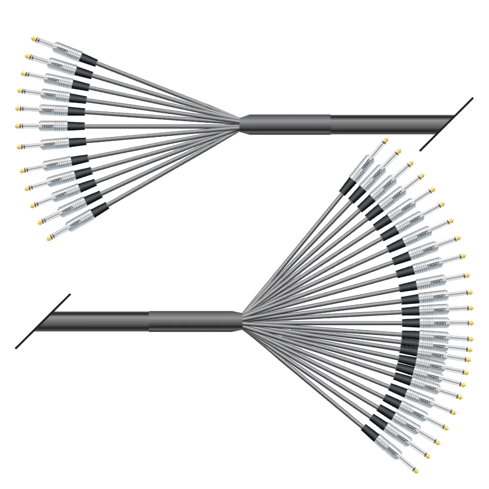 Multicorekabel Quantum, schwarz,  2,00m