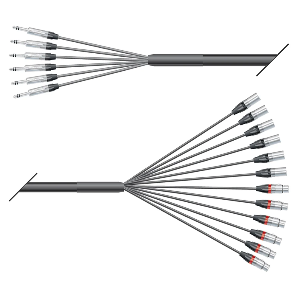 Multicorekabel Quantum, schwarz,  2,00m