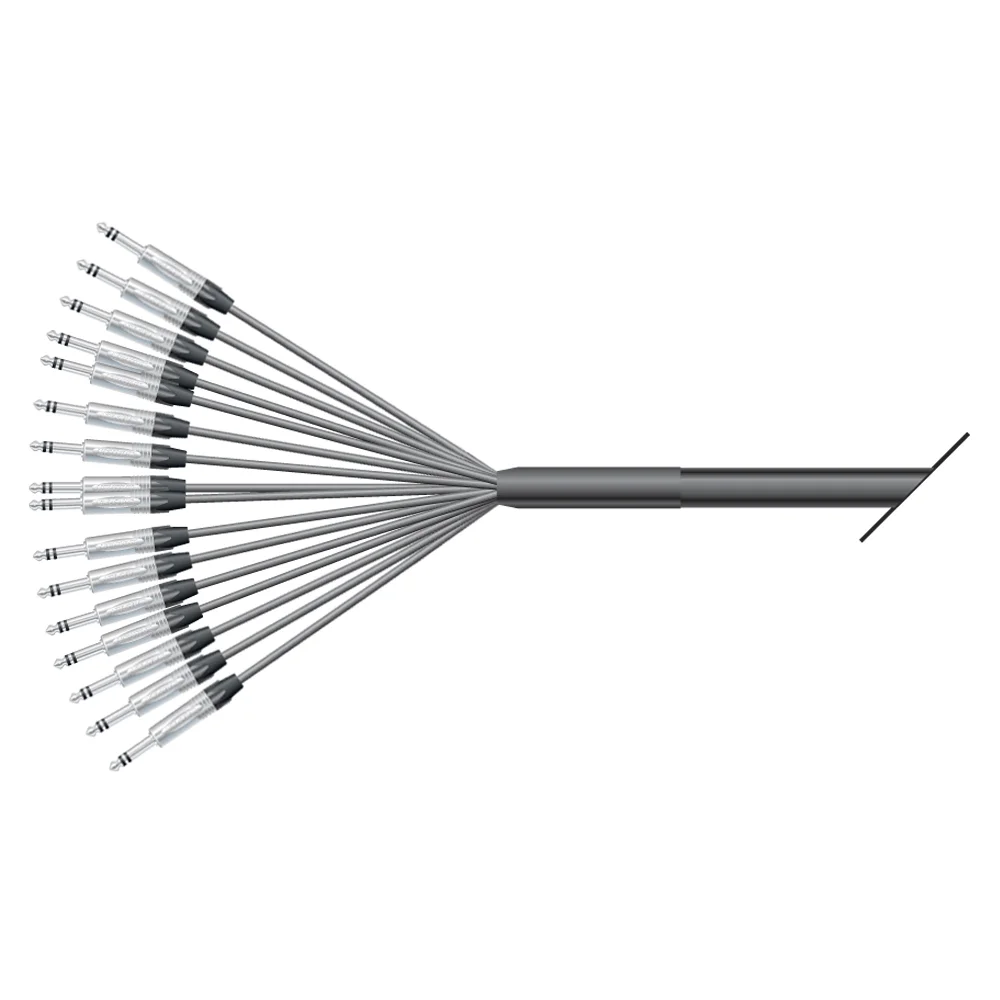 Multicorekabel Quantum, schwarz, 10,00m