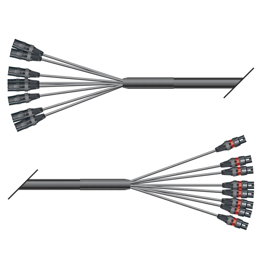 Multicorekabel Quantum, schwarz,  3,00m