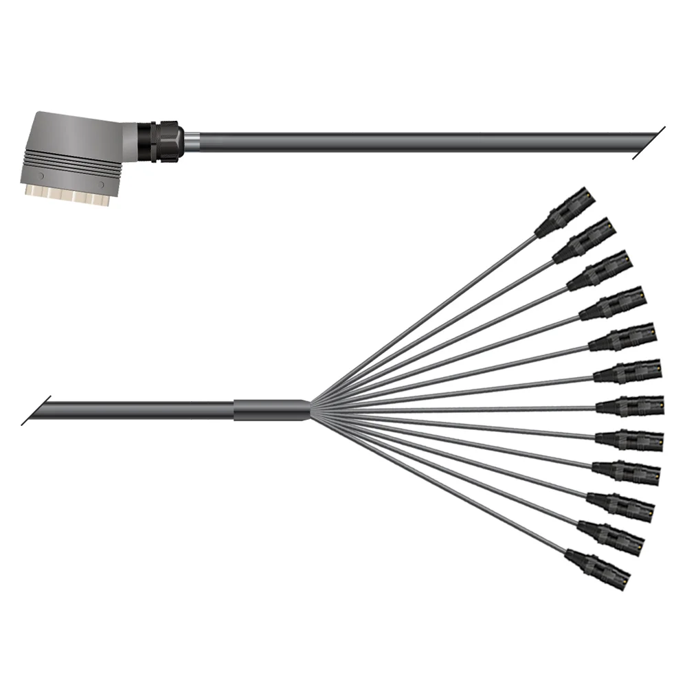 Multicorekabel Quantum, schwarz, 10,00m