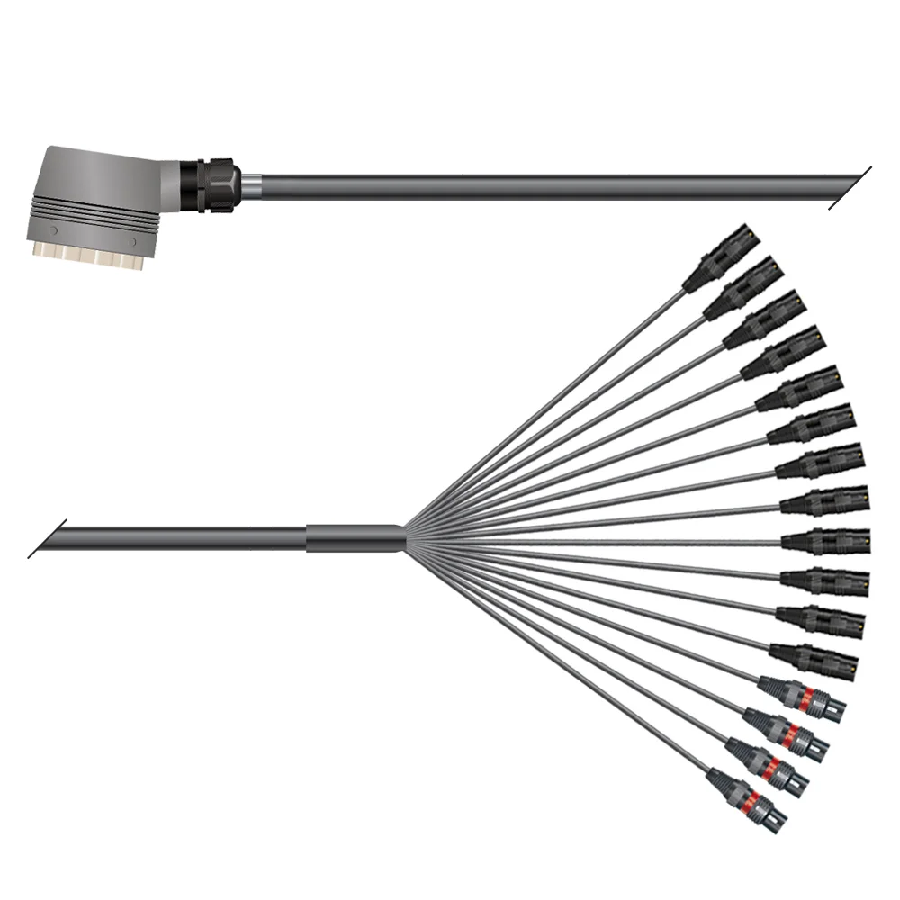 Multicorekabel Quantum, schwarz, 50,00m